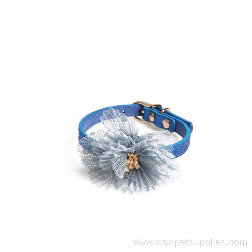 Latest Good Quality Fashion Luxury Flower Dog Collar
